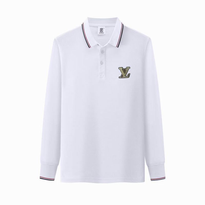 Louis Vuitton long-sleeve POLO shirts-LV1602P